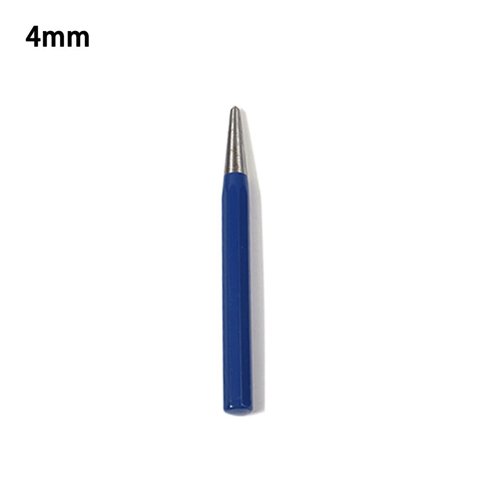 Punzón de percusión de acero de aleación, Pin de cincel, remache, tornillo de , agujero, herramienta de tallado para carpintería de 3mm, 4mm, 5mm, 6mm, 8mm, 1 unidad
