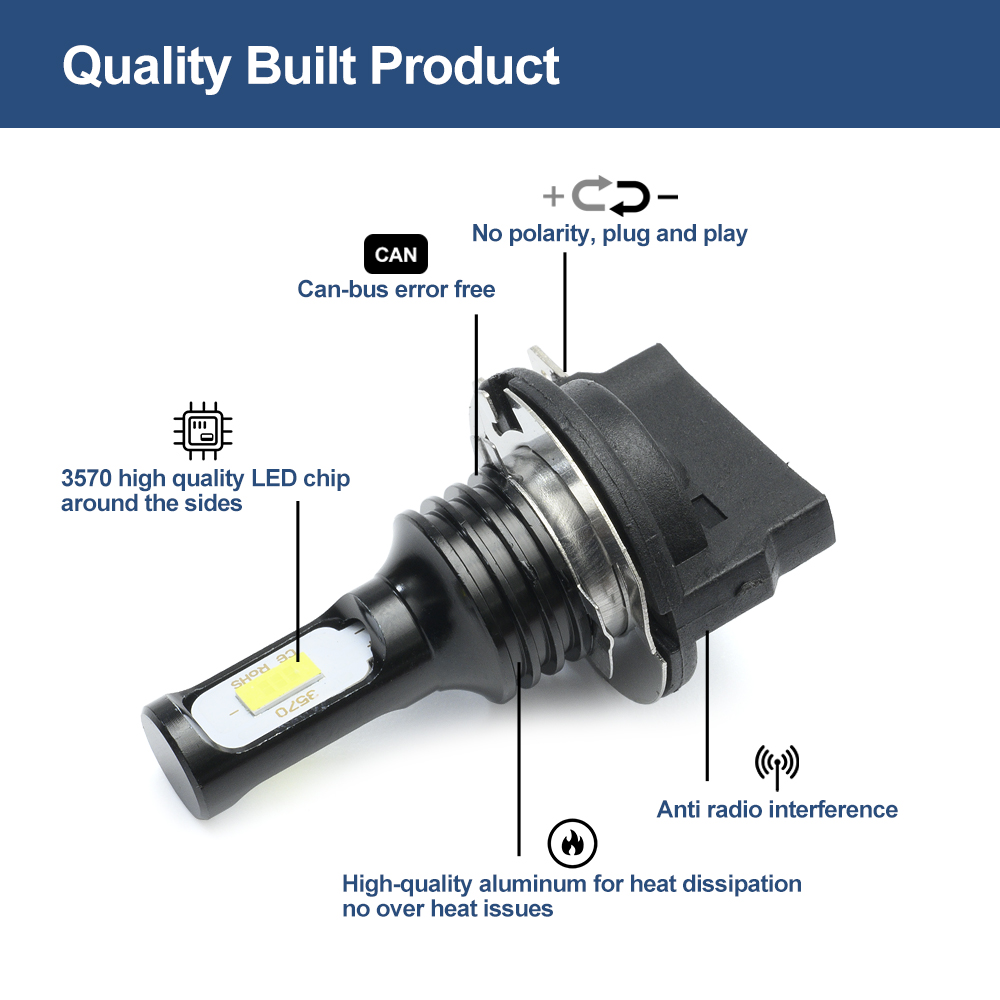 2 Stücke 20000LM 100 W 6500 K 3000 K 12000 K H15 H11B LED-scheinwerfer CSP Chip Auto Nebelscheinwerferlampen 12 V 24 V