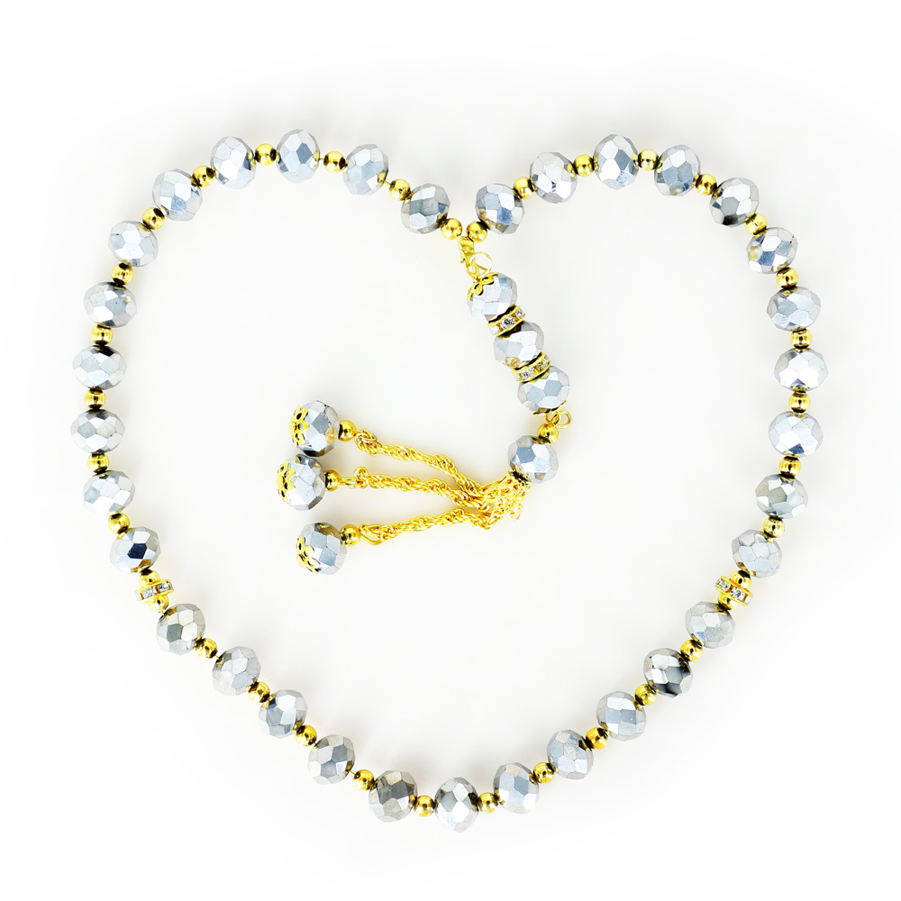 Tasbih perles de prière bracelet Islam musulman perle de prière Tasbeeh compteur Zikr chapelet perles Masbaha méditation Bracelets pour femme hommes: Black