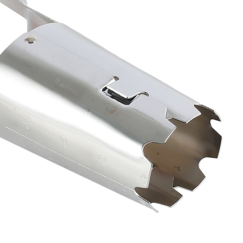 Roestvrijstalen landbouwverplantingsgereedschap voor zaailingen, tuinverplanter voor het verplanten van groenten, bloemen en bomen