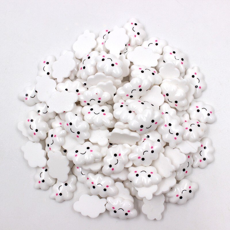 White Cloud Slime Charms Addition All Topping For Slime Filler Decor Diy Polymer Accessories Toy Lizun Model Tool For Kids Toys