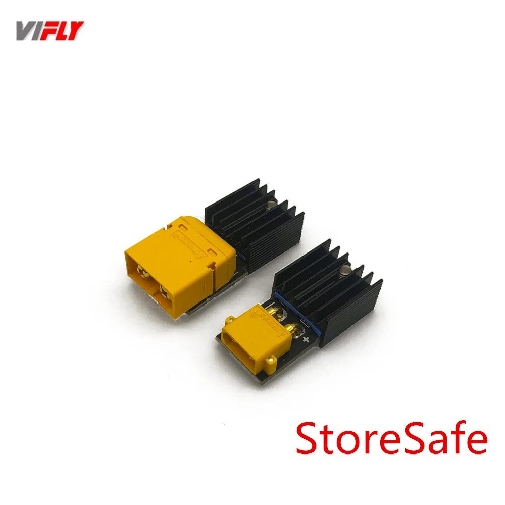 Vifly Storesafe Slimme Lipo Batterij Ontlader Xt30 Xt60 2-6S Met Heatsink Voor Rc Model Vliegtuig Fpv Drones Batterijen