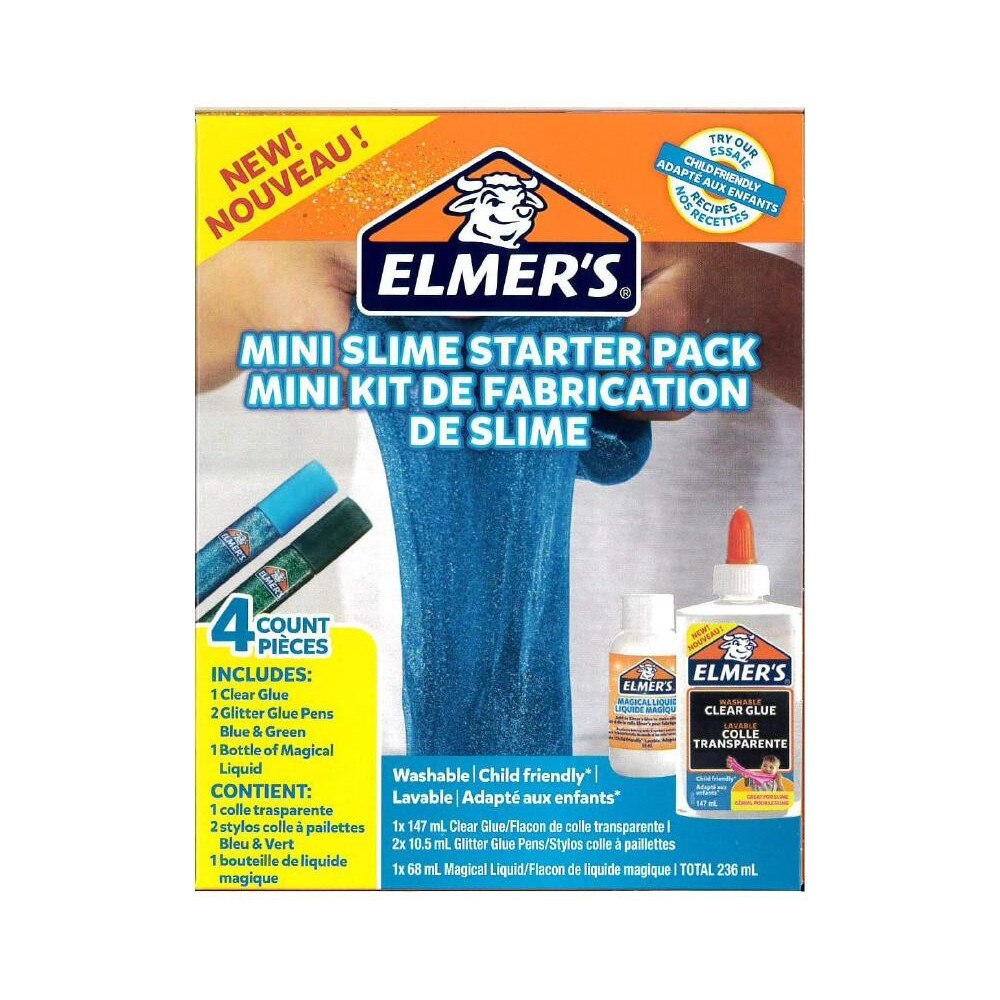 Mini Starter Kit Slime Groen-Blauw