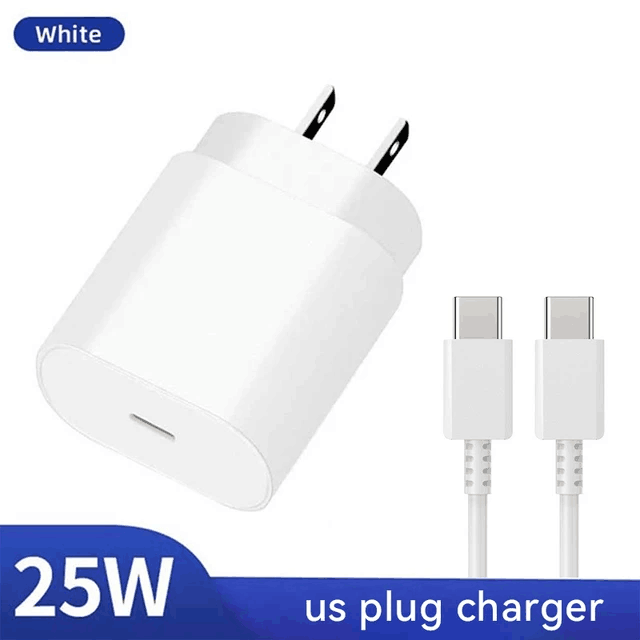 Usb 25w -laturi tyypin c pikalatauspuhelimen virtalähde samsung galaxy  s22 s21 s20 qc3.0 note 20 a52 a71 -puhelimen laturiin: Meille