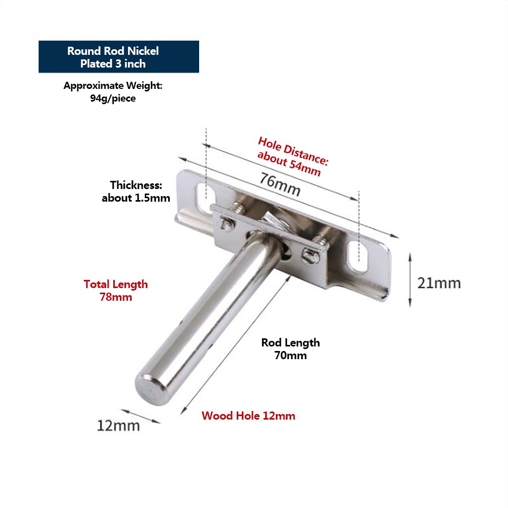 1Pcs DIY Invisible Floating Shelf Brackets Adjustable Blind Shelf Floating Support Brackets Concealed Mount for Home Wall