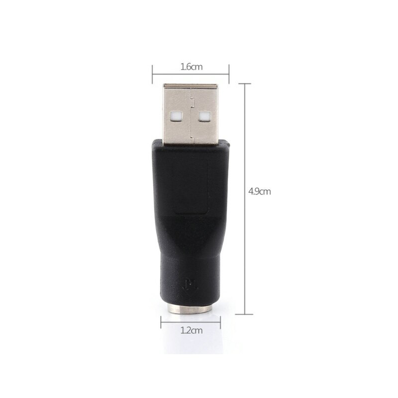 Kebidu USB zu PS/2 Adapter Männlich Zu Weiblich Konverter Für PC zu Sony PlayStation2 ps2 Tastatur Maus für spiele Verwenden anschluss