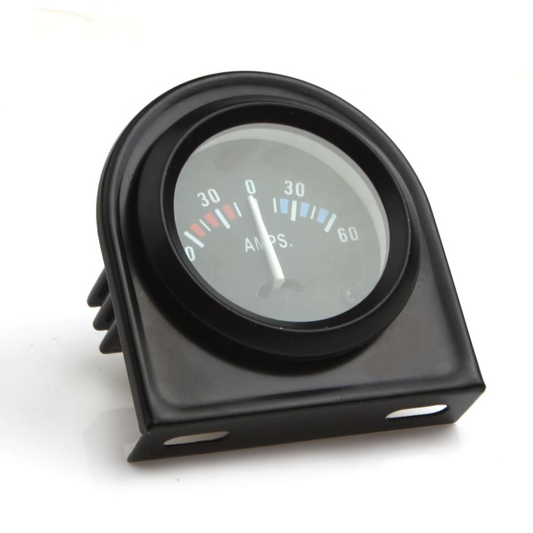 2" 52MM 12V 60-0-60 AMP Universal Car Ammeter Gauge Meter for Car /Boat / Truck / ATV