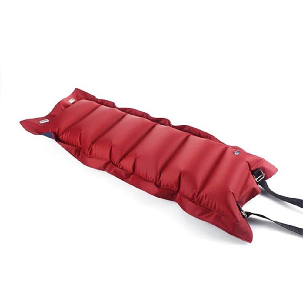 73*26CM Adult Adjustable Inflatable Swimming Waist Belt Swim Ring Float Swimming Buoyancy Band with Straps