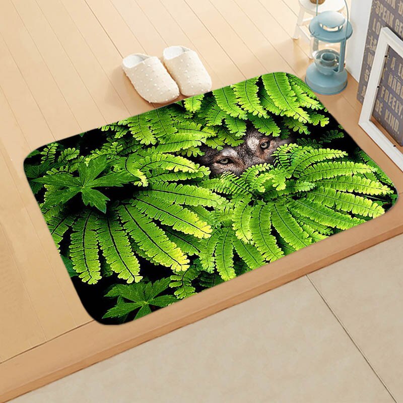 3D dinosaurus print deur mat zachte rand deur mat slaapkamer deur vloer gang mat 40*60cm: 11