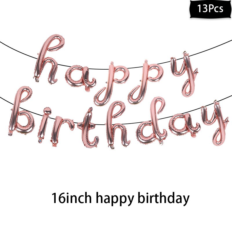 Gelukkige Verjaardag Decoraties Rose Gold dot Wegwerp Servies Papieren Borden Cup baby shower Meisje Kinderen Volwassen Verjaardagsfeestje Decor