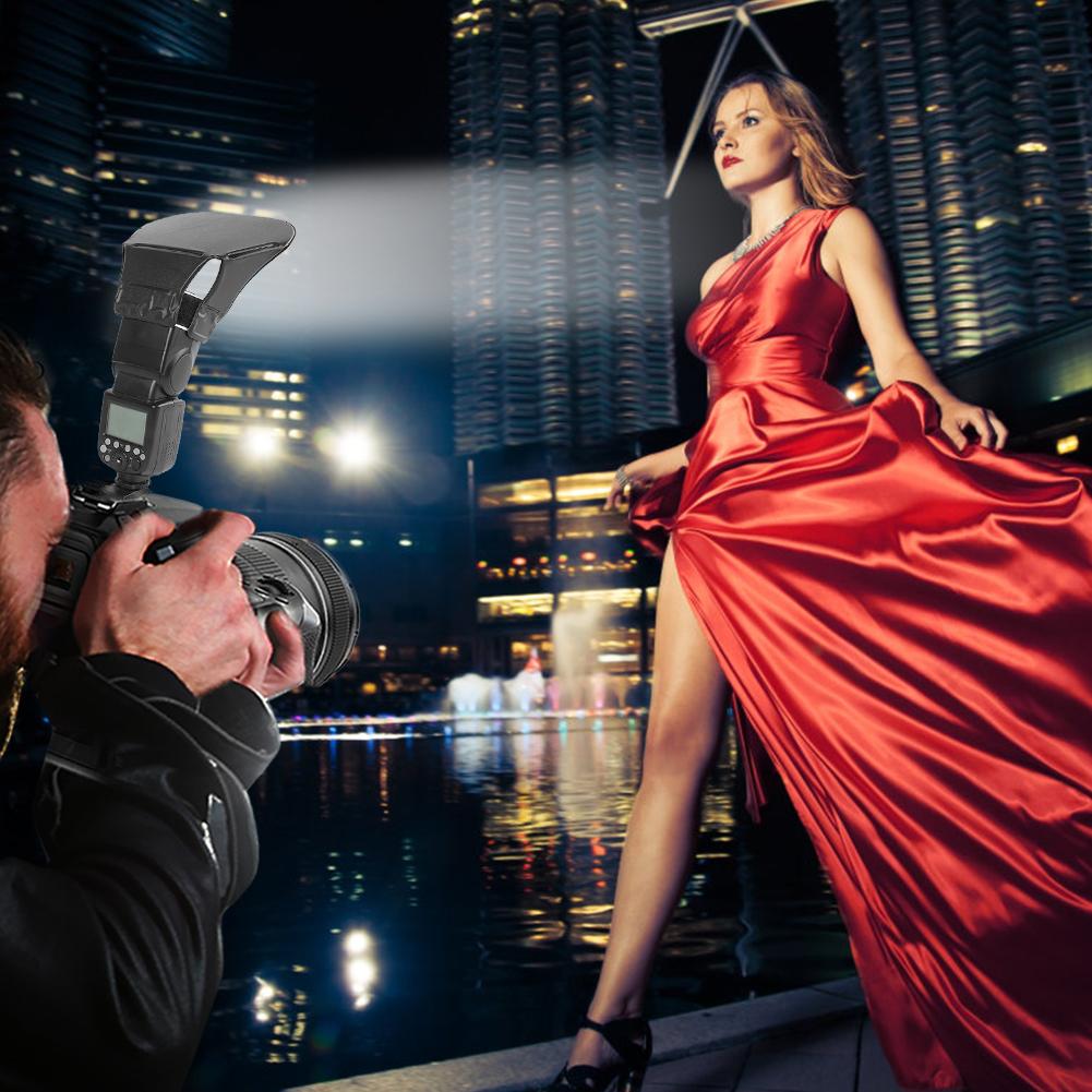 Portable Flash Diffuser Reflection Area Large Efficient Easy Disassemble Speedlight Softbox Camera Accessories Reflective Cover