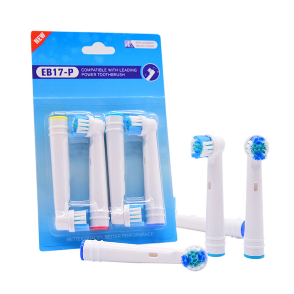 4Pcs/lot Electric Replacement Toothbrush Heads For Universal Electric Tooth Brush Hygiene Care Clean