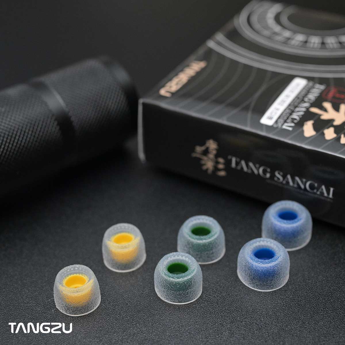 Tangzu Tang Sancai Balance/Wide Bore Version In-Ear Eartips Silicone Earphone Tips Earbuds Earplug Princess Changle ShiminLi