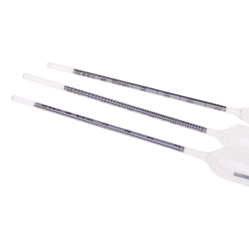 5 sztuk próbnik hydrometr klasyczny narzędzia alkoholomierz alkometr miernik stężenia wina 0-50 areometr alkohol narzędzia