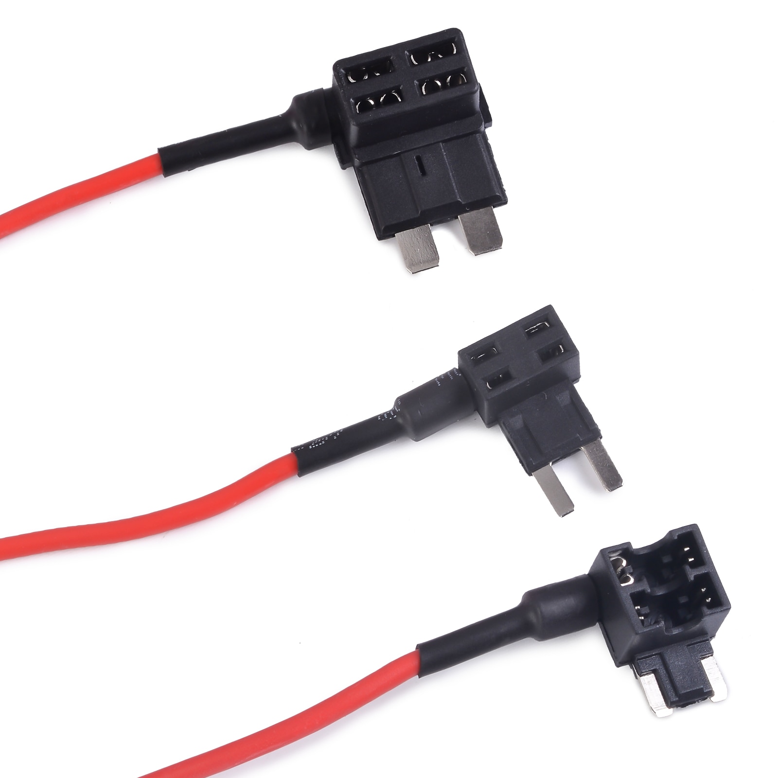 1 Pc Auto Zekering Splitter Houder Adapter Mini/Kleine/Medium 12V Voeg Een Circuit Piggy Back Zekering tap Adapter Accessoires