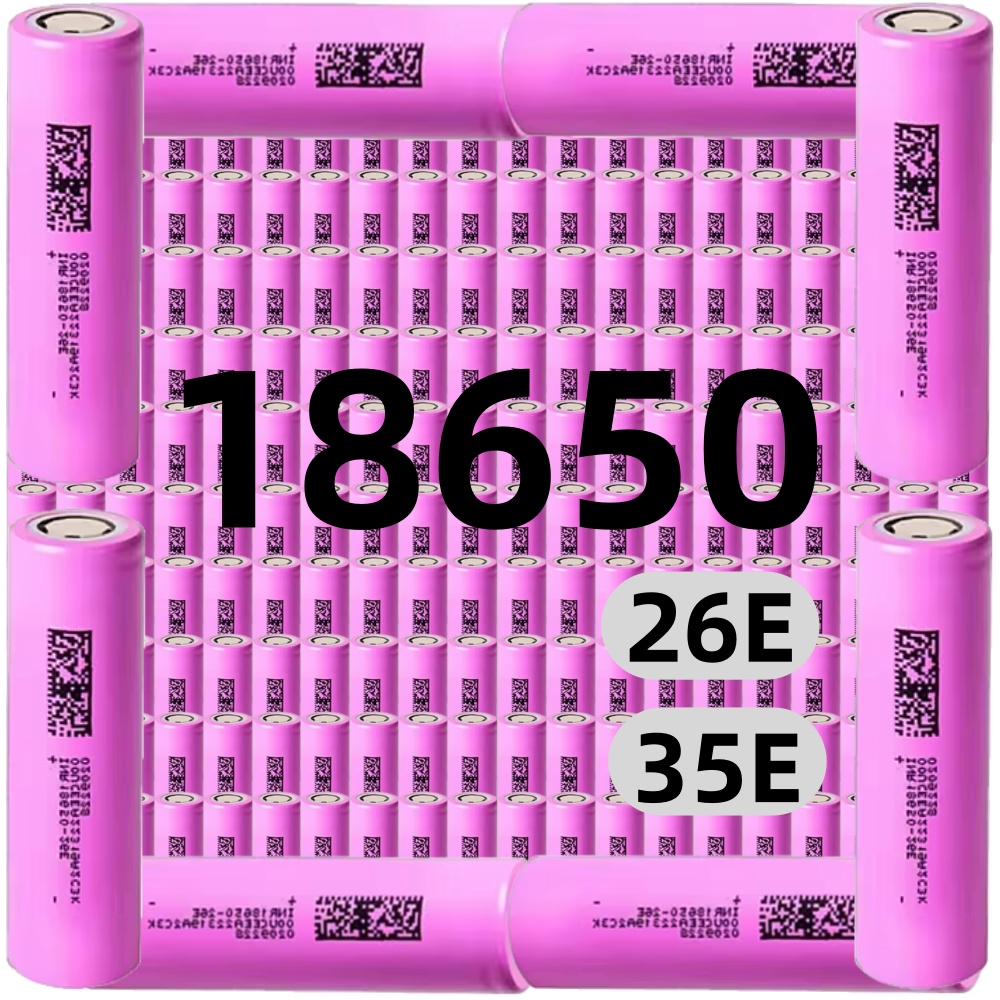 18650 2600mAh Battery 3.7V Discharge Lithium Ion Rechargeable Battery for Powerbank Lamp Flashlight 18650 26E/35E Batteries