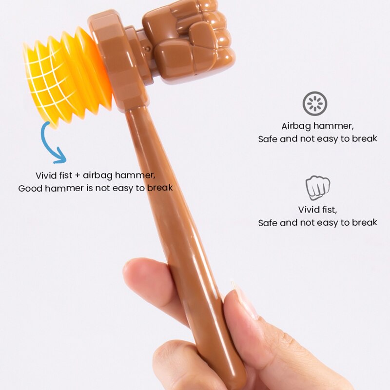 Juego eléctrico de hámster para niños, máquina de juegos para niños, interacción entre padres e hijos, juego de percusión de escritorio para educación temprana para bebés de 1 a 3 años