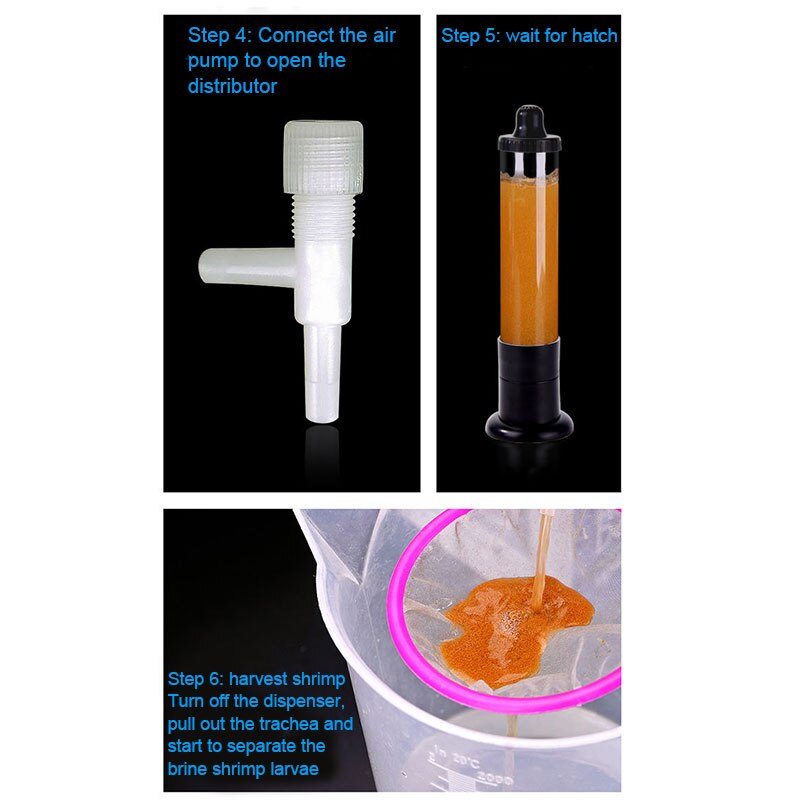 Pekelgarnalen kweekbak aquarium visbak broedmachines kit kweekbak artemia wxv