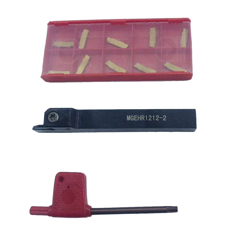 1 ensemble support barre d'alésage avec 10 pièces MGMN200-G Inserts clé pour tour outils de tournage H99F
