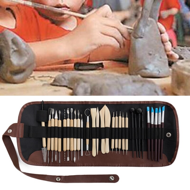 30Pcs Diy Klei Aardewerk Tool Set Boor Pen Keramie Grandado