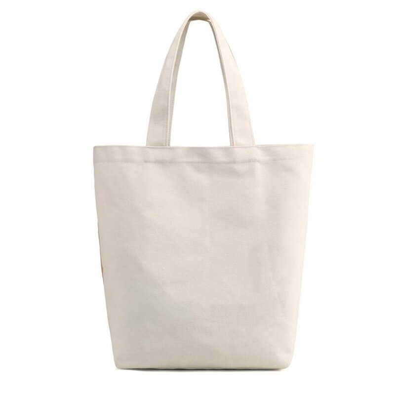 Store muleposer multicolor canvas købmandslærred solid foldbar sæk foldbar shopping mulepose