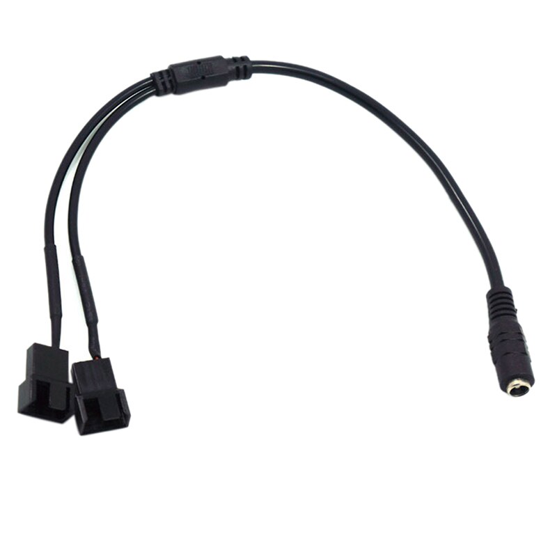 1pc 4pin IDE Molex To 1/2/3/4-Port 3Pin/4Pin Cooler Cooling Fan Splitter 12V Adapter Converter Power Supply Cable PC Fan Cable