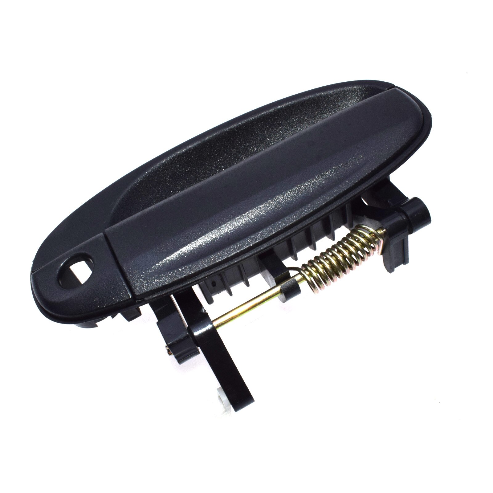 WOLFIGO trasero izquierdo delantero derecho negro manija de puerta exterior 96541631, 96541632, 96583052, 96583053 para Chevy CHEVROLET Aveo 5: front left