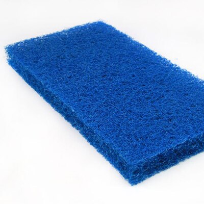 Japanese jap matting mat blue koi fish pond box filter aquatium tank media sheet: GENUINE BLUE / 50CMx25CM