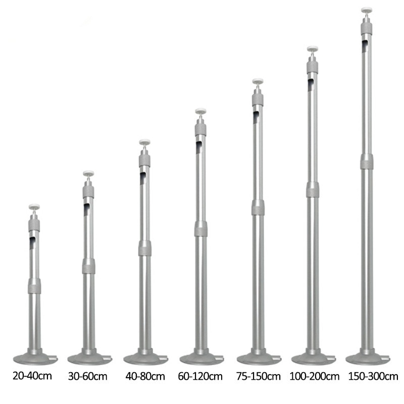 20-40cm 30-60cm 40-80cm 60-120cm Monitor Aluminum Alloy Telescopic Bracket Bracket Extension Monitoring Pole Camera Long Bracket