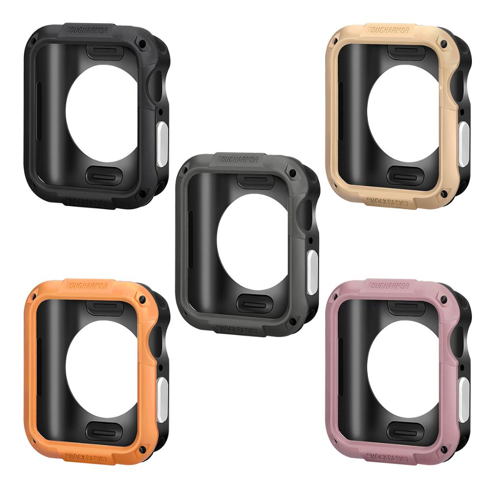 cover Case For Apple Watch band apple watch 4 3 5 band 44m 40mm iwatch band 42mm/38mm Bumper watch Accessories Screen cover