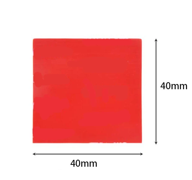 Super Strong double sided tape Strong Waterproof No Trace Self Adhesive Acrylic Pad Patch Sticky For Home Car Office: Red / 20M