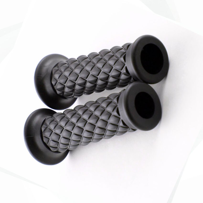 22 mm Moto Guidon Poignées Pour Suzuki SV1000 SV650 GSF650 DL1000 DL650 GSXR600 GSXR750 GSXR1000 HAYABUSA GSXR1300: Black