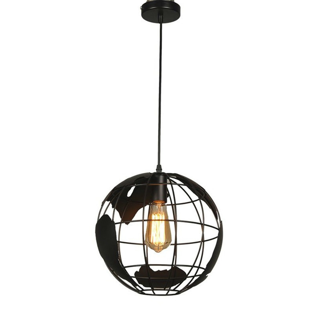 Nordisk jord pendel belysning restaurant hanglamp industriel lampe globus indretning stue børn hjem pendel lys lustre armatur