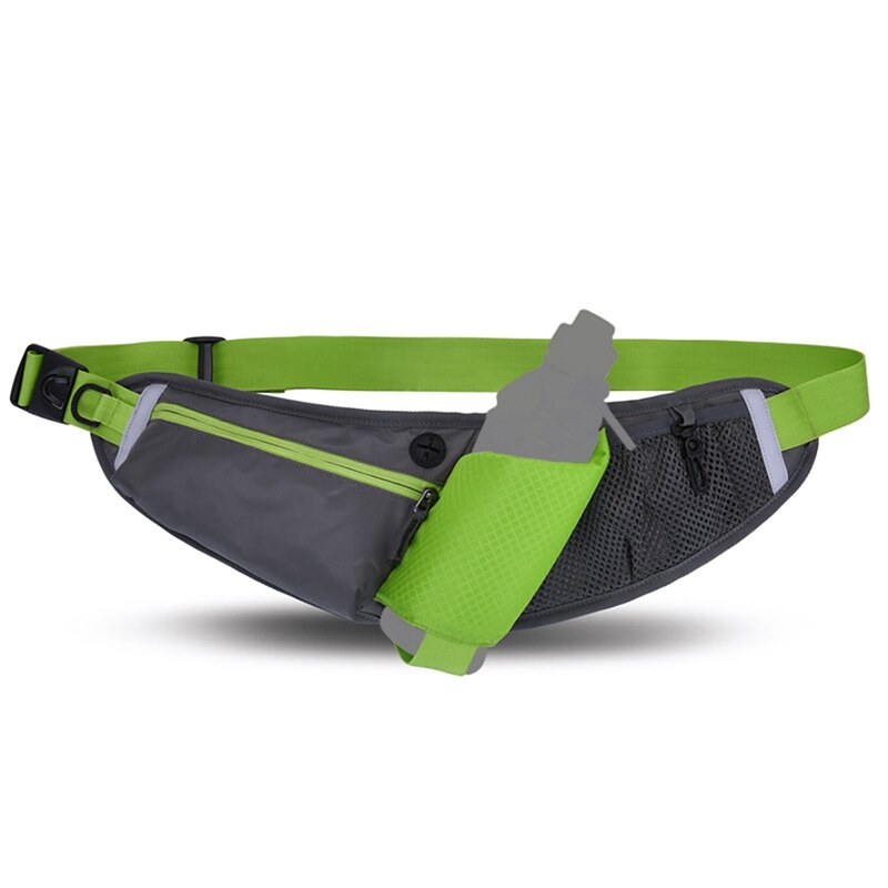 Running Waist Bag Marathon Sports Waist Pack Lightweight Hydration Belt For Climbing Hiking Racing Gym Fitness: Roze Kleur