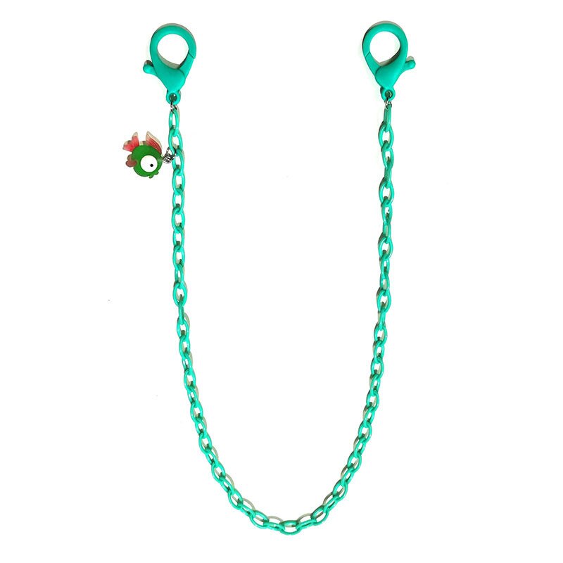 Cadena de hilo de algodón para gafas, collar de cadena para mascarillas, colgante de corazón, correas para gafas de sol, cordón para el cuello