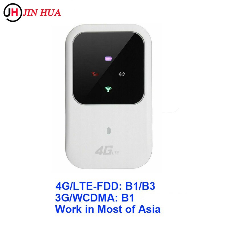 FDD B1 B3 przenośny router 4G modem LTE 4g wifi karta sim vodafone mobilny hotspot router wi-fi mifi 4g Dongle 4g router wi-fi: Default Title
