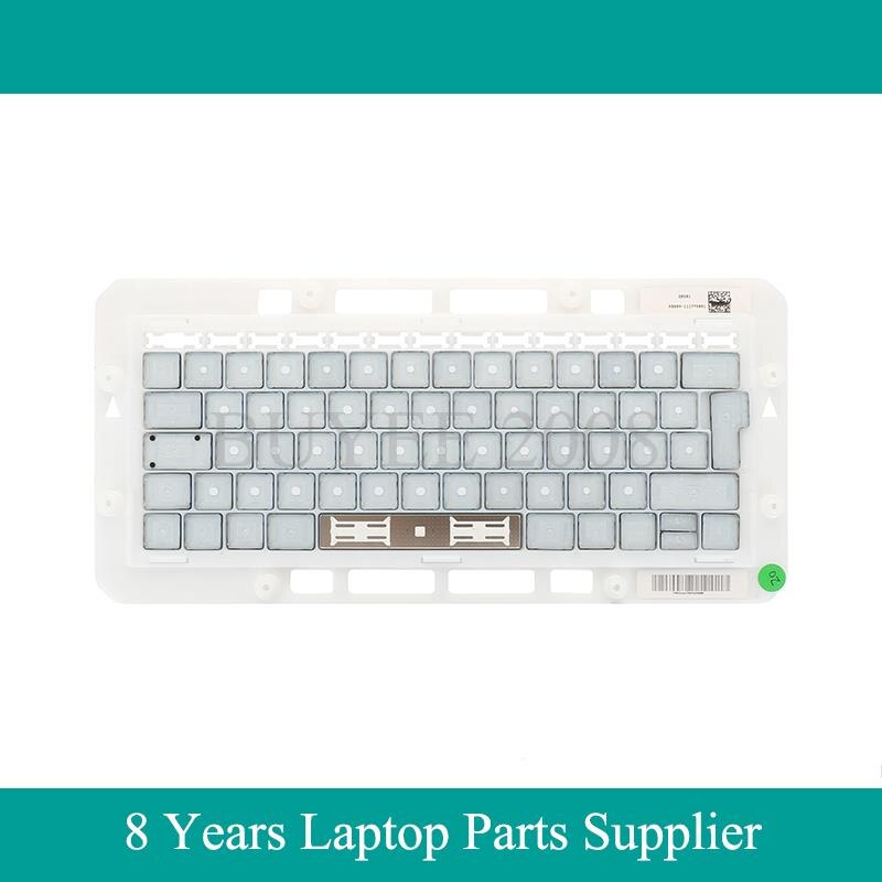 Origianl niemiecki francuski rosyjski hiszpański US UK całe klawisze dla Macbook Pro 13 "15" A1706 A1707 A1708 klawiatura klucz Cap 2016 2017