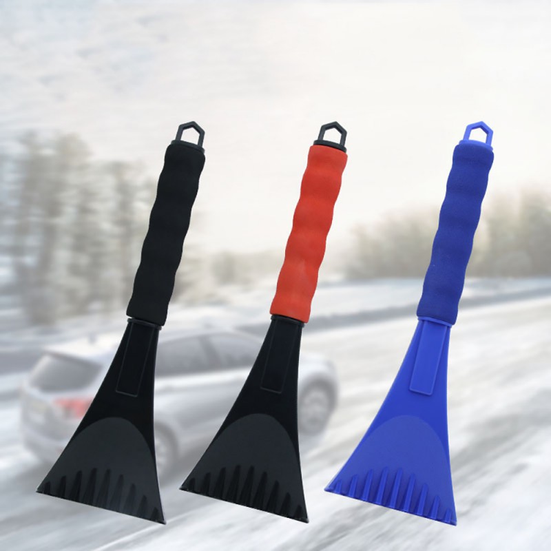 3 kleuren Auto Sneeuw Ijskrabber Venster Snowbrush Schop Removal Brush Auto Voorruit Schoon Gereedschap