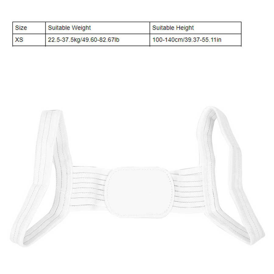Effectively stretchable Easy to use Comfortable shoulder strap posture corrector for women and men