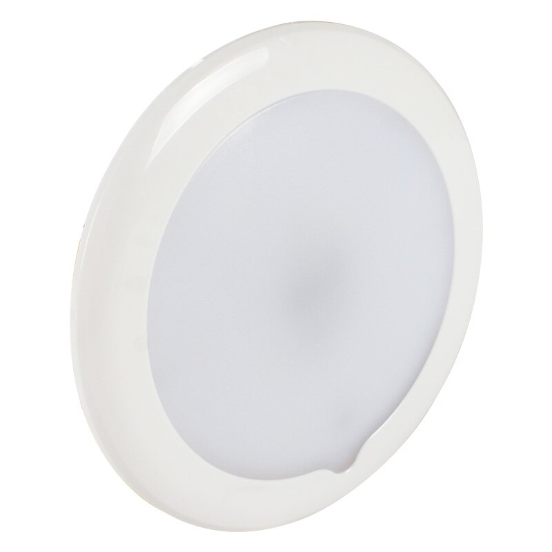 150mm 12v led bil interiörbelysning lampa 2.4w 3000k touch inuti husbil taklampa kit för husbil husbil båt trailer ljus vit