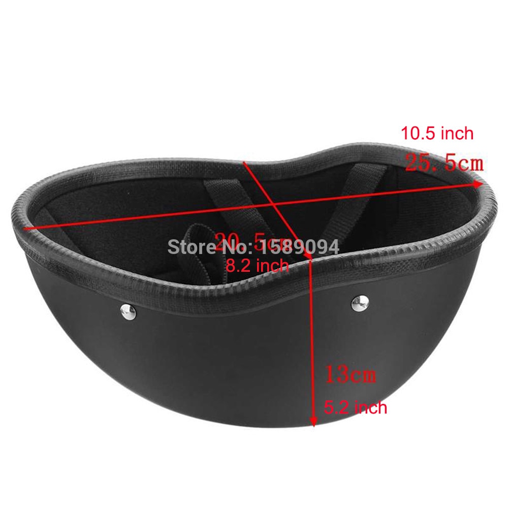 FRP half motorcycle helmet capacete motoqueiro casco de moto German Motorcycle Half Helmet black for Harley team