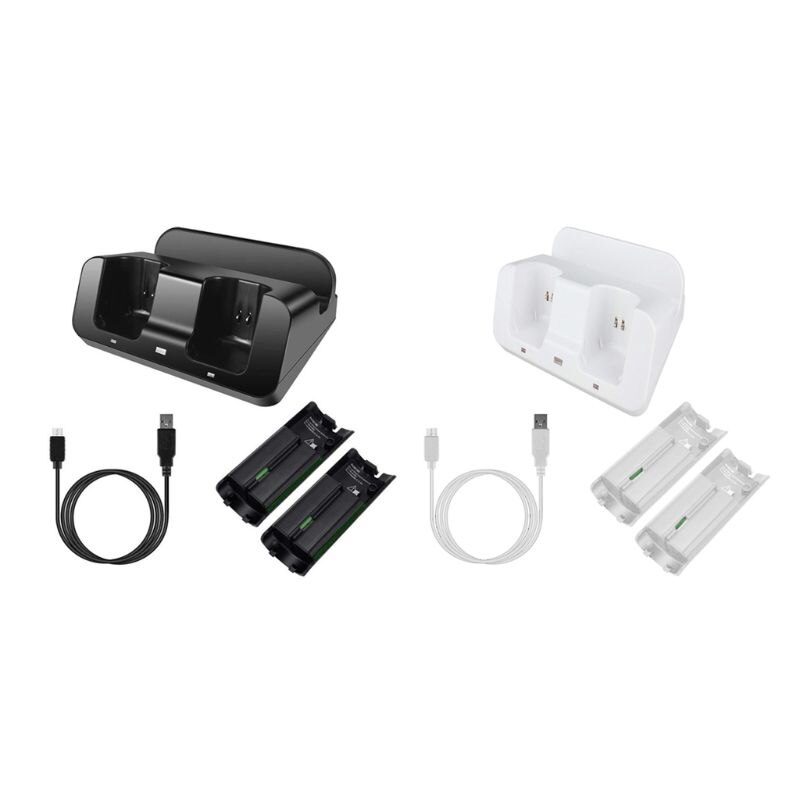 Estación de carga inteligente para Wii U, soporte de carga para mando a distancia N7MC