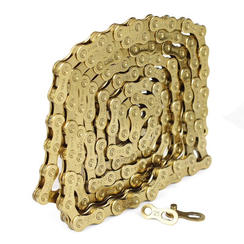 Vg Sport 12 Speed Mtb Racefiets Ketting Zilver 12 S 12 Speed Ketting 116L/126L Systeem Connector Links voor Fiets Onderdelen