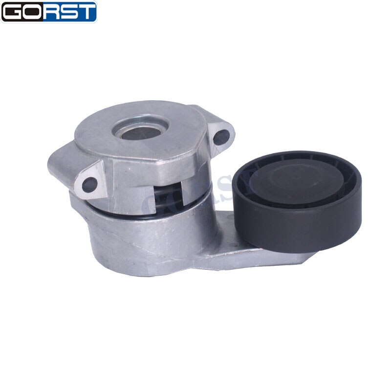 6C1Q6A228AB Car V-ribbed Belt Drive Tensioner Lever Deflection Guide Pulley For Ford Transit Fiat Citroen Peugeot 9658142780