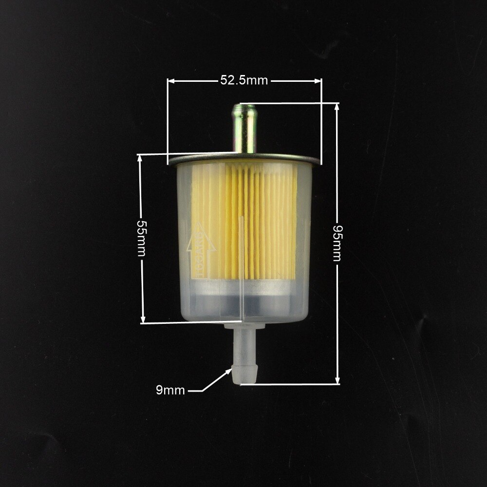Filtre à gaz universel en ligne pour moto, filtre à carburant pour petit moteur de tondeuse à gazon, aimant Jane, 6mm, 7mm, 8mm, 1/4 ", 1PC