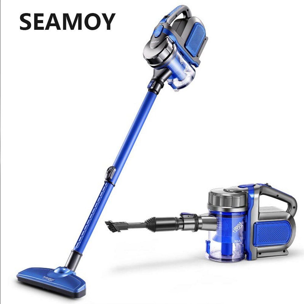 Seamoy Colded 2-in-1 Hand Held Cyclon Cleaner Low Noise Portable Household Vacuum Cleaner Handheld Dust Collector and Aspirator: AU