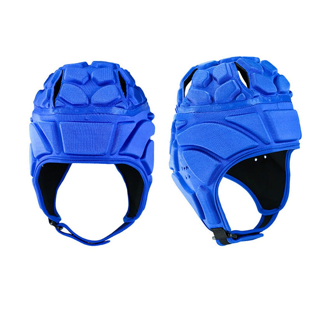 Kinder Erwachsene Rugby Fußball Torwart Helm Starke EVA Goalie Kopf Protector Kappe Fußball helm Torwart hut Britischen crash kappe