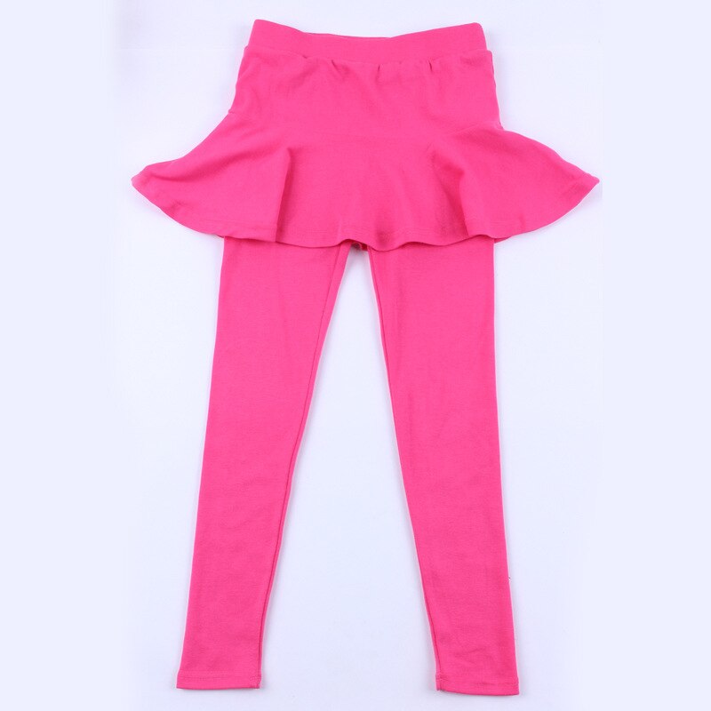 Flickor leggings kläder sockervadd färg byxkjol för flicka barn tonårsbyxor byxor barnkläder 3-10 år