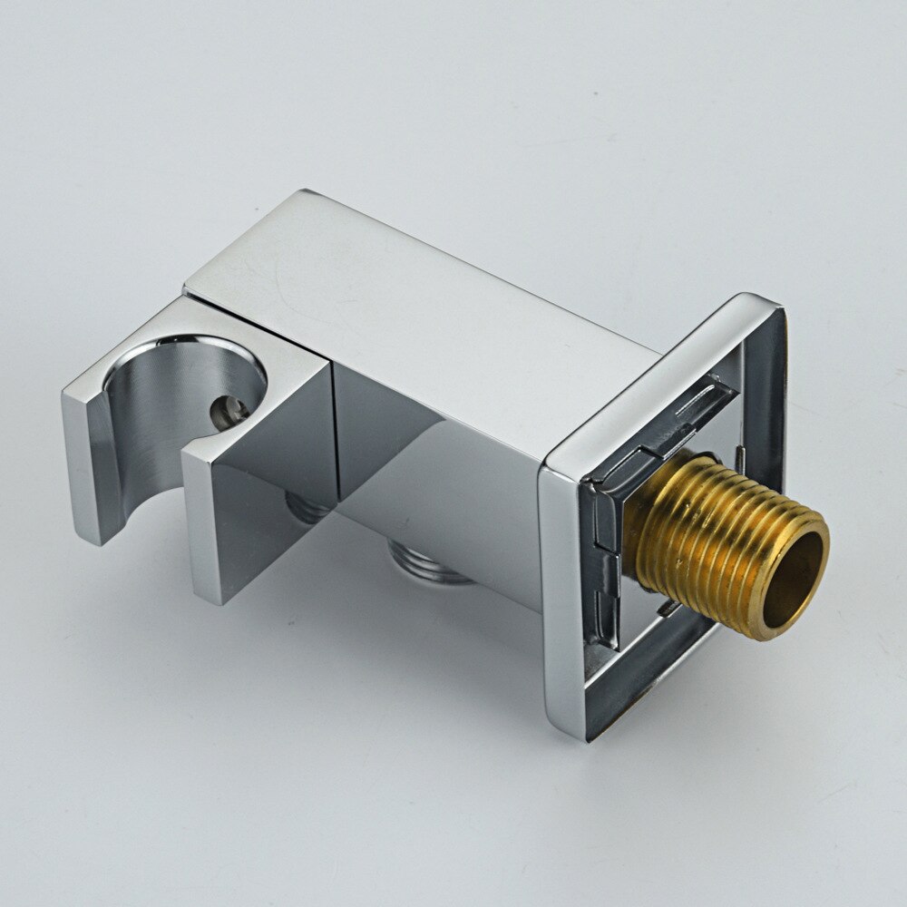 Mttuzk massief messing badkamer vierkante ronde handdouchestoel draagbare douchekop verborgen douche-accessoires handdouchebeugel