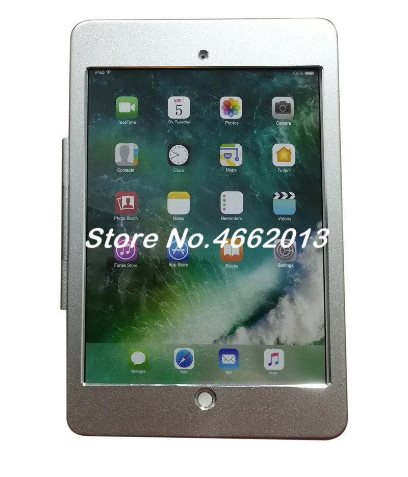 security desktop stand for 10.5 inch iPad 10.5 inch tablet with lock holder display rack bracket mounting on table anti-theft